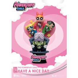 The Powerpuff Girls D-Stage PVC Diorama Have A Nice Day New Version 15 cm